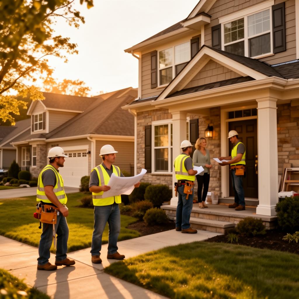 Contractor on site