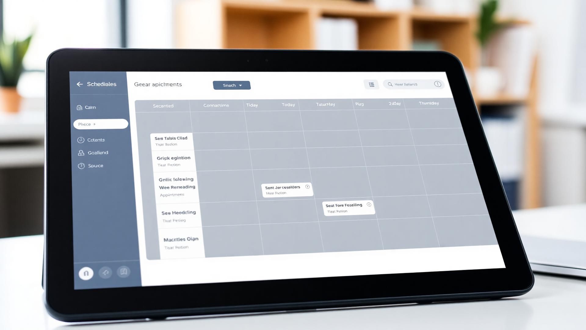 Scheduling dashboard